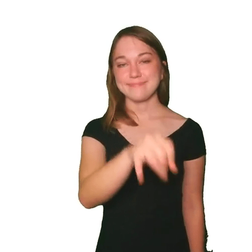 ASL handshape for letter J