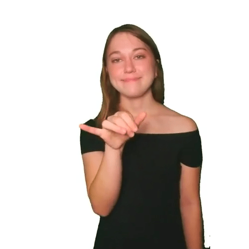 ASL handshape for letter Y